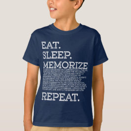 Ät vilominnesminne Upprepa minneshuvud T Shirt