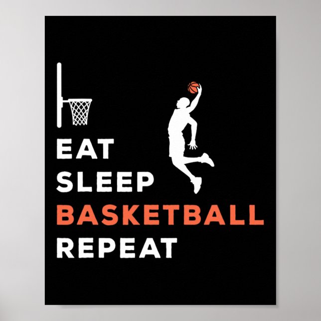 Ät viltbysketbyll Upprepa spelarens coach Hooper Poster (Framsidan)