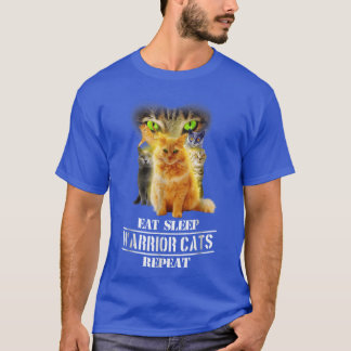 Ät viltfångare - katter - Upprepa lustigt Cat Love T Shirt