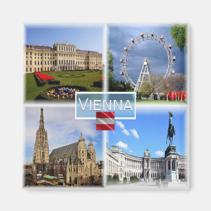AT Wien - Schloss Schonbrunn - Prater Fnfair - Magnet