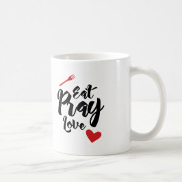 Äta ber kärlek kaffemugg