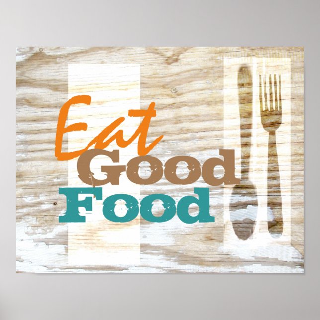 äta bra matköks poster (Framsidan)