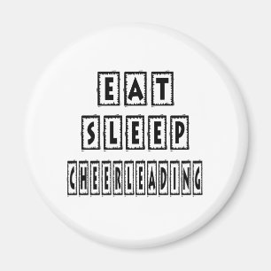Äta Cheerleading för sömn Magnet