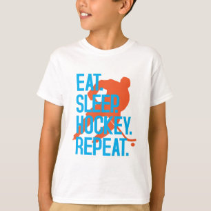 Äta citationstecknet för hockey för sportar fö t shirt