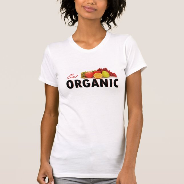 Äta den organiska skjortan! t-shirt (Framsida)