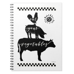ÄTA DIN GRÖNSAKER! ANTECKNINGSBOK