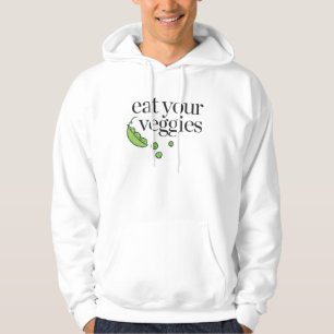 Äta dina Veggies Hoodie