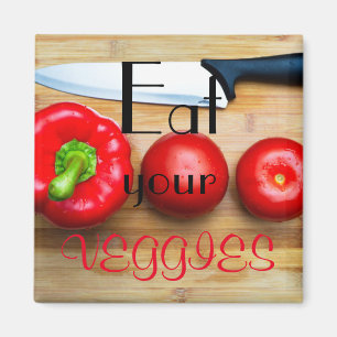 Äta dina veggies magnet