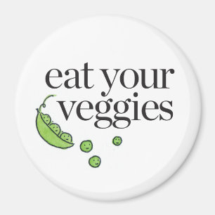 Äta dina Veggies Magnet