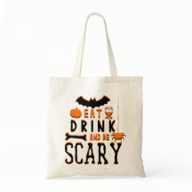 äta dricka och vara läskig halloween