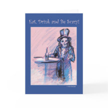 Äta, drinken och var läskig