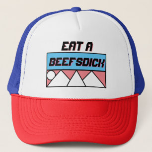 "Äta" en Beefsdick truckerkeps