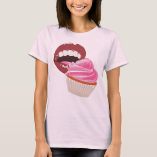 Äta en muffin t-shirt