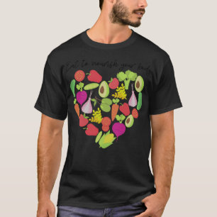 äta för att närma kroppen med hälsosam mat 2 t shirt