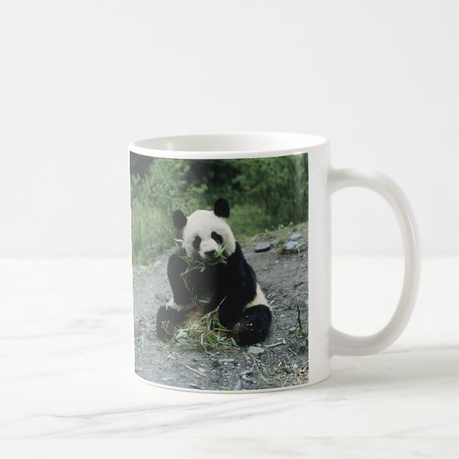 Äta för Panda Kaffemugg (Höger)