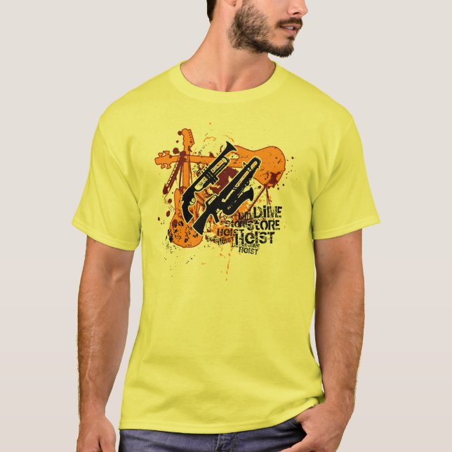 Äta frukosten tee shirt (Framsida)