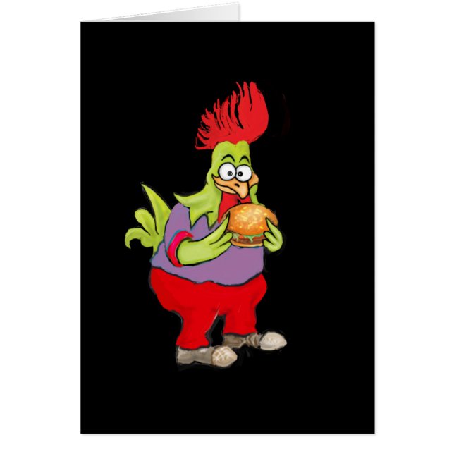 ** Äta ** Hälsningskort (Framsidan)