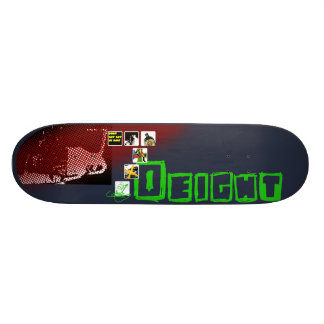 Äta inte katten i halva mini skateboard bräda 18,7 cm
