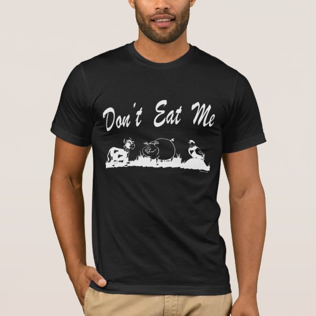 Äta inte mig (mörk) tee (Framsida)