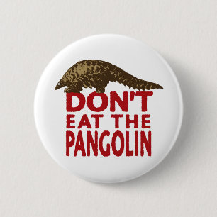 Äta inte pangolinen knapp