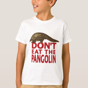 Äta inte pangolinen t shirt