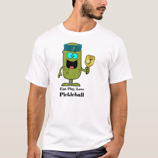 Äta, leka, älska Pickleball Tröja (Framsida)