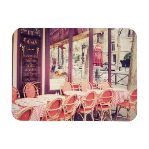 Äta middag i Paris AlFresco Magnet