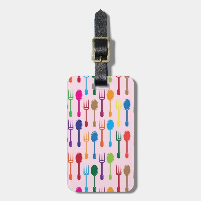 Äta middag struktur bagagebricka (Vertikal Framsida)