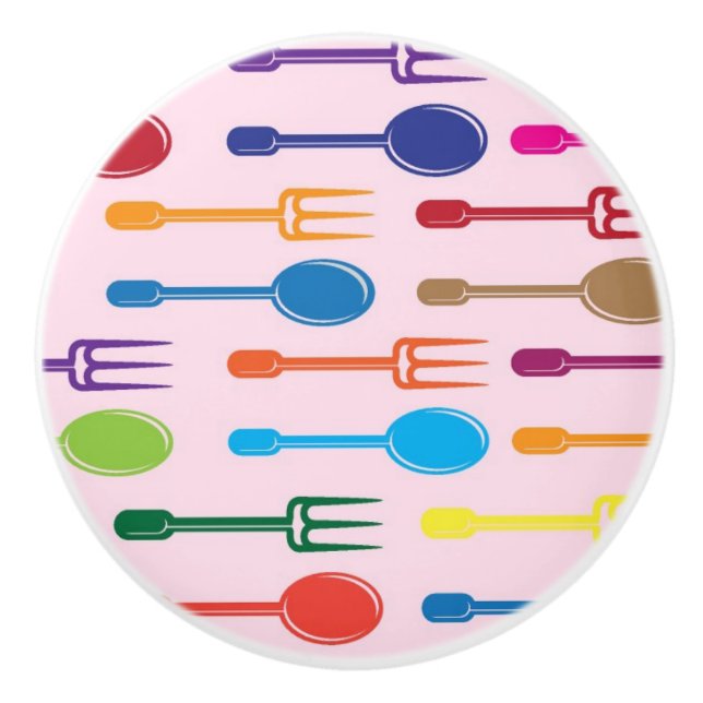 Äta middag struktur knopp (Framsidan)