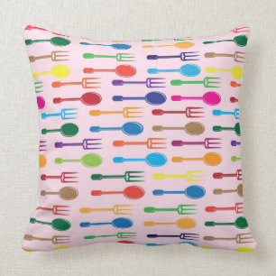 Äta middag struktur kudde