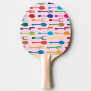 Äta middag struktur pingisracket
