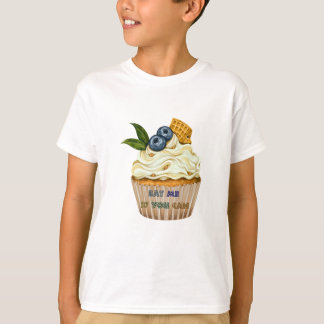 ÄTA MIG OM DU KAN äta kaka i humor T Shirt