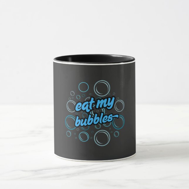 äta mina bubblor ⭐ ⭐ ⭐ ⭐ ⭐ mugg (Center)