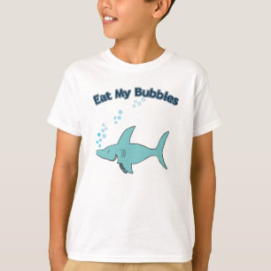 Äta mitt bubblar t-shirt