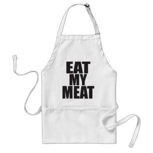 Äta mitt kött - förkläde