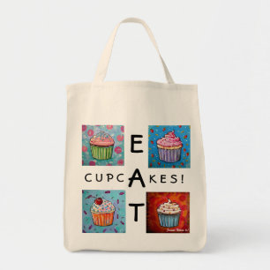ÄTA MUFFINS! matkasse Tygkasse