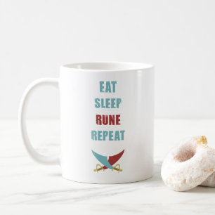 Äta muggen för sömnRunescape kaffe Kaffemugg