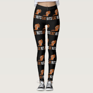 Äta nöt - ekorre leggings