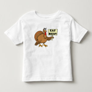 Äta nötkött t shirt