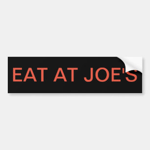 ÄTA PÅ JOES BILDEKAL