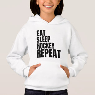 äta repetition av sömnhockey t shirt