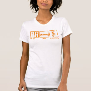 Äta rytmisk gymnastik för sömn t-shirt