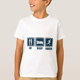 Äta skjortan för sömnfotbollrepetition T T-shirt