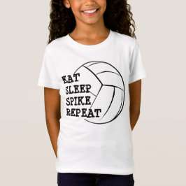 Äta skjortan för volleyboll för tee shirt