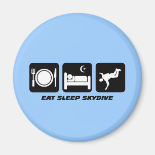 äta skydive sömn magnet