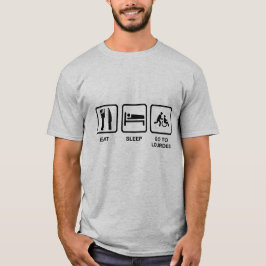 ÄTA SLEEP GÅR TILL LOURDER T SHIRT