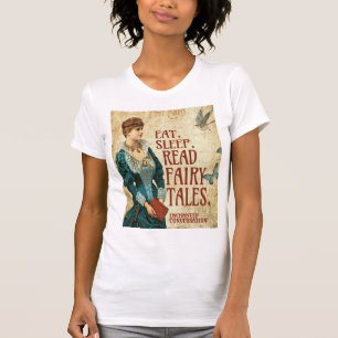 ÄTA. SLEEP. LÄS FAIRY TALES T-shirt