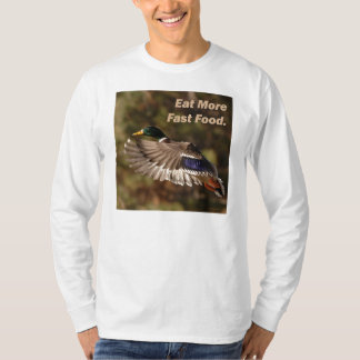 Äta snabbmat tee shirt
