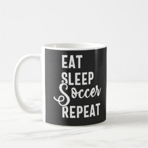 äta soccus-upprepning av sömn kaffemugg