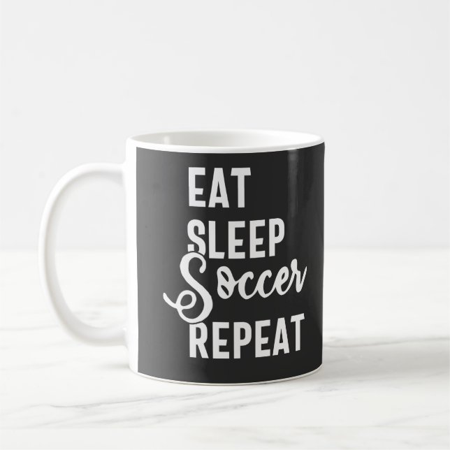 äta soccus-upprepning av sömn kaffemugg (Vänster)